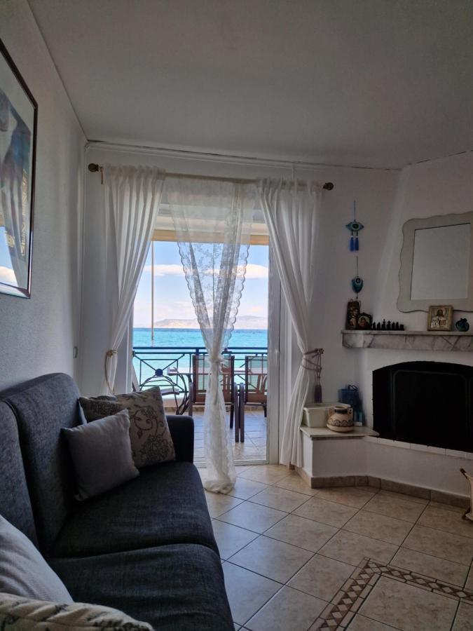 Апартаменты Korinthian Sea View Nerantza Экстерьер фото