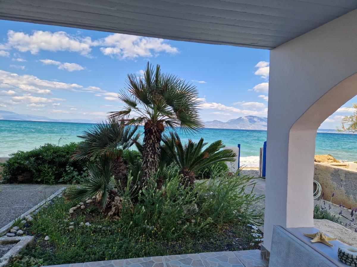 Апартаменты Korinthian Sea View Nerantza Экстерьер фото