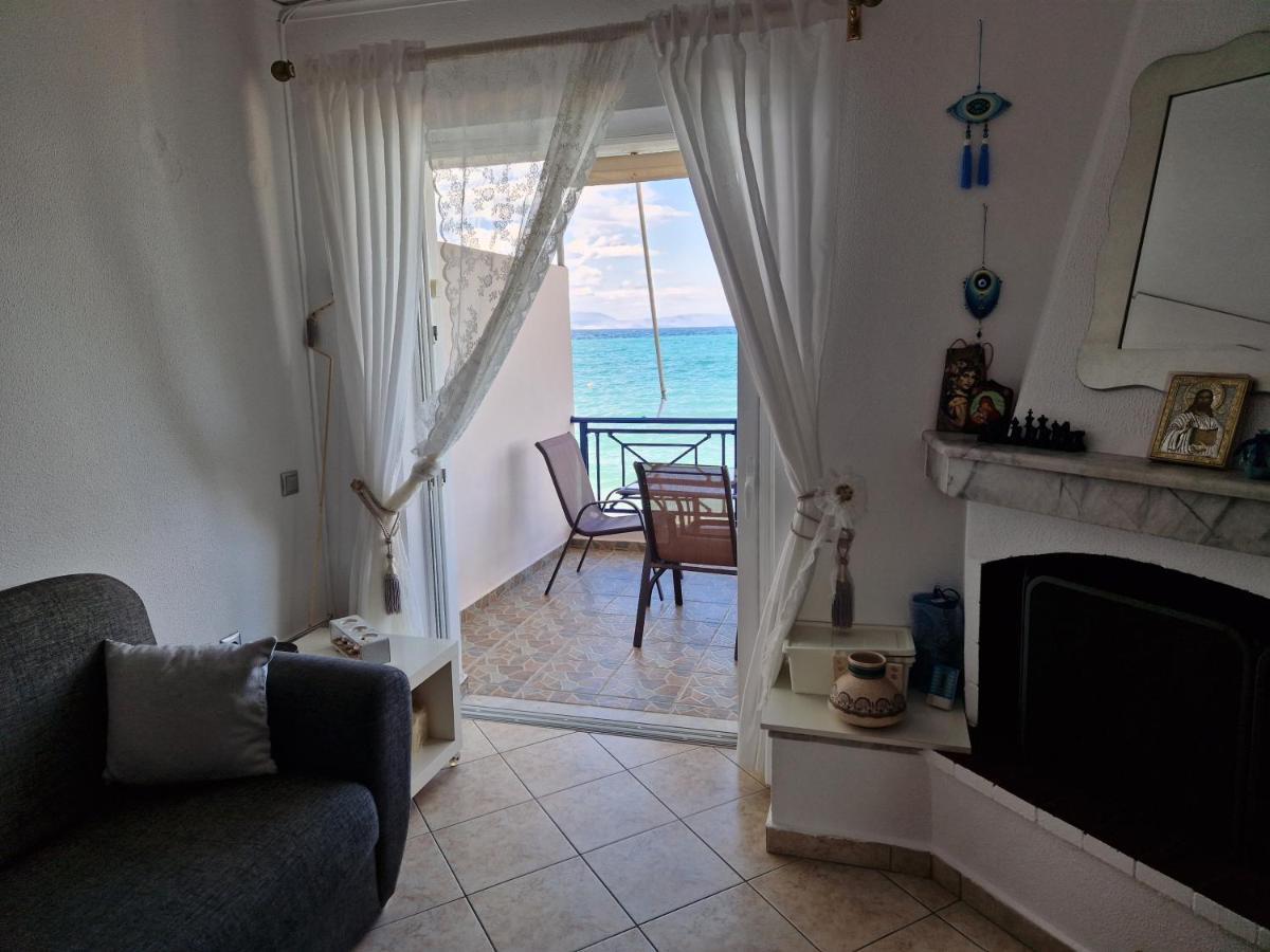 Апартаменты Korinthian Sea View Nerantza Экстерьер фото