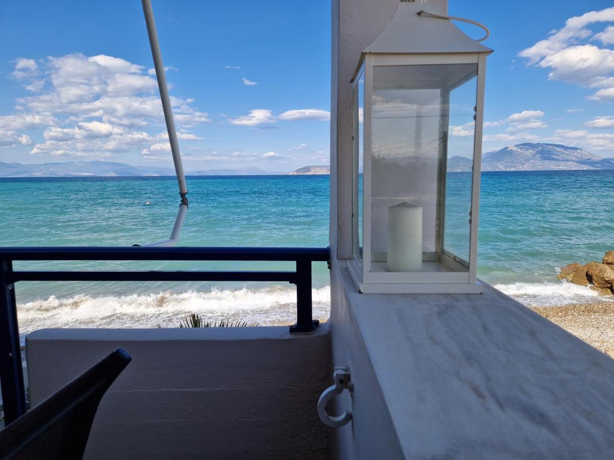 Апартаменты Korinthian Sea View Nerantza Экстерьер фото