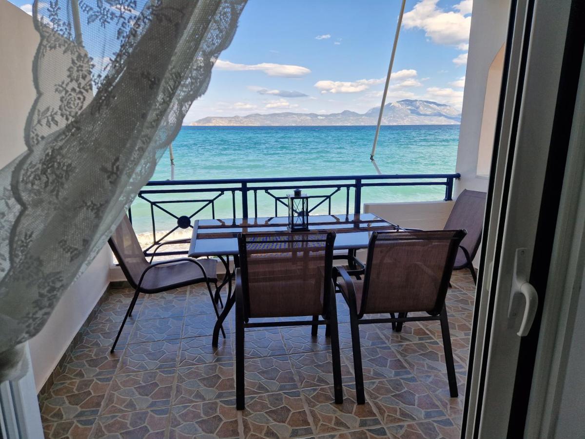 Апартаменты Korinthian Sea View Nerantza Экстерьер фото