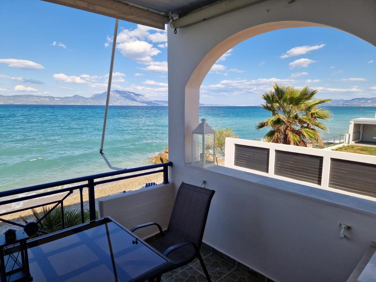 Апартаменты Korinthian Sea View Nerantza Экстерьер фото