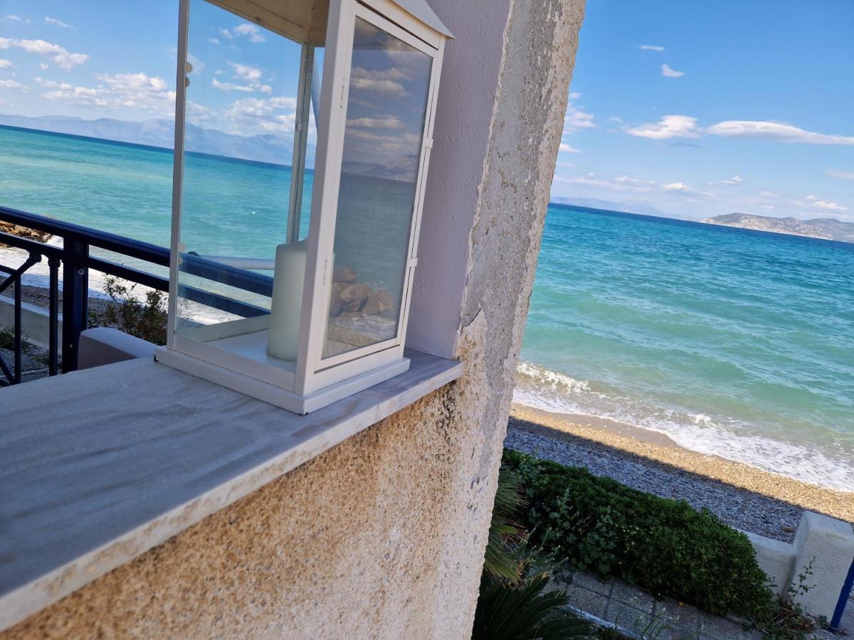 Апартаменты Korinthian Sea View Nerantza Экстерьер фото